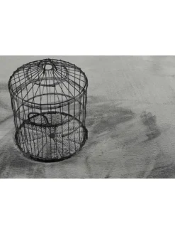 Hochflorteppich Alice in grau