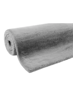 Hochflorteppich Alice in grau