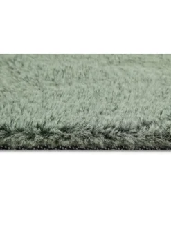 Hochflorteppich Alice in Salbei Grün