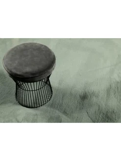 Hochflorteppich Alice in Salbei Grün