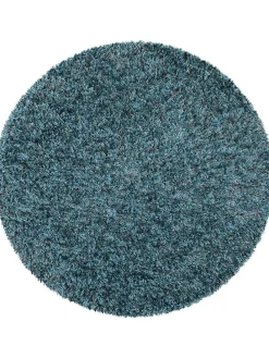 Hochflor-Teppich "Cosy Glamour 2.0" in Türkis