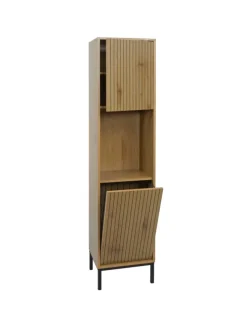 Hochschrank O42, Holzoptik natur