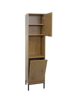 Hochschrank O42, Holzoptik natur