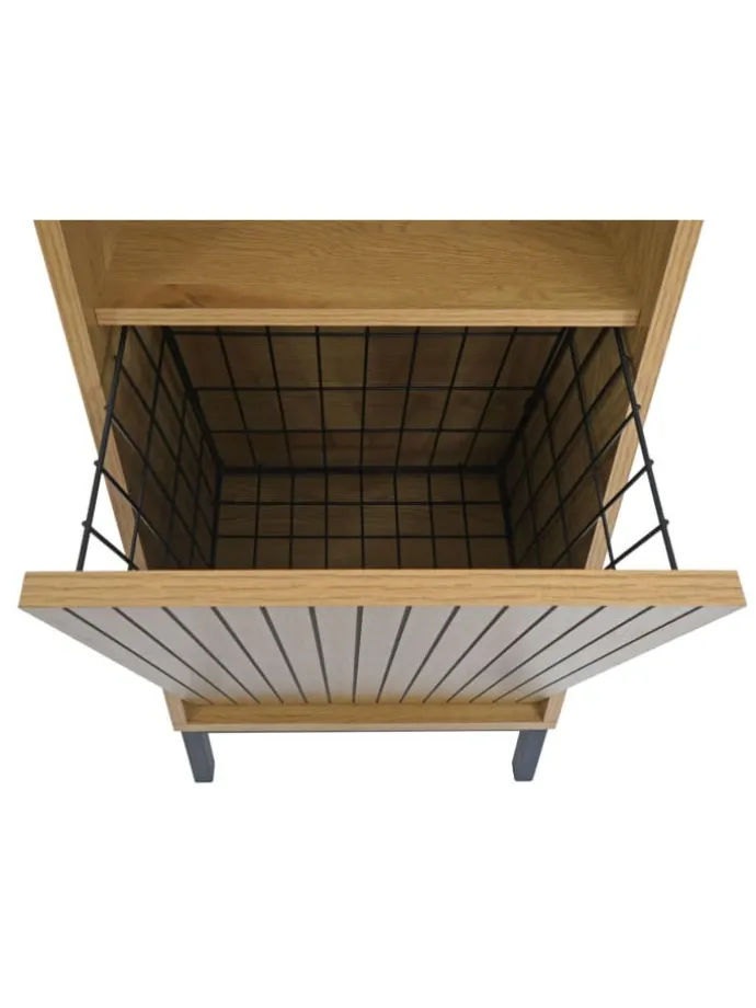 Hochschrank O42, Holzoptik natur