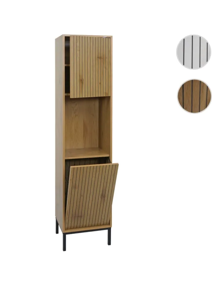 Hochschrank O42, Holzoptik natur
