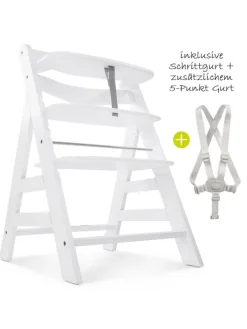 Hochstuhl Alpha Plus - White in weiss