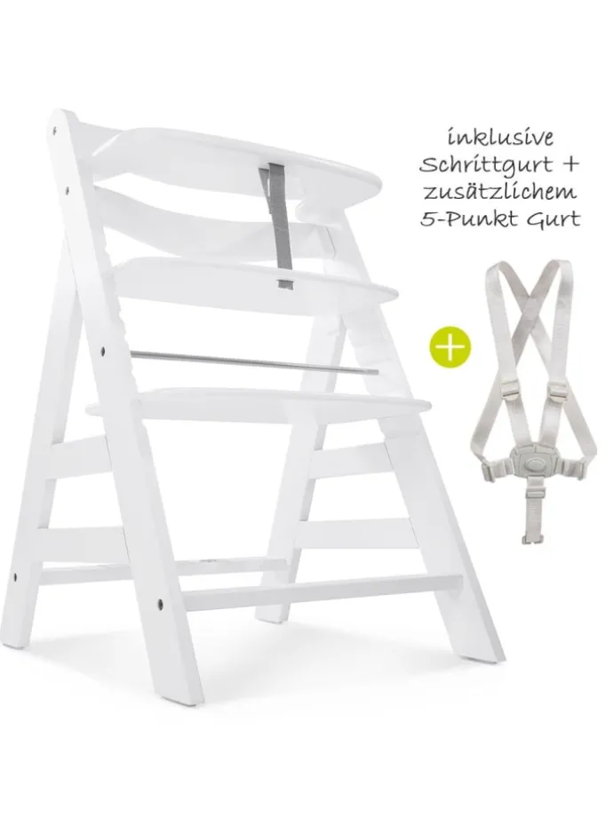Hochstuhl Alpha Plus - White in weiss