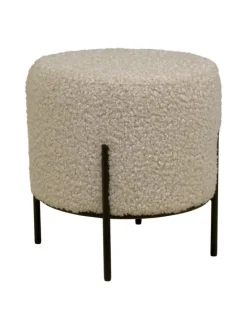 Hocker Alford Grau 36 x 36 cm