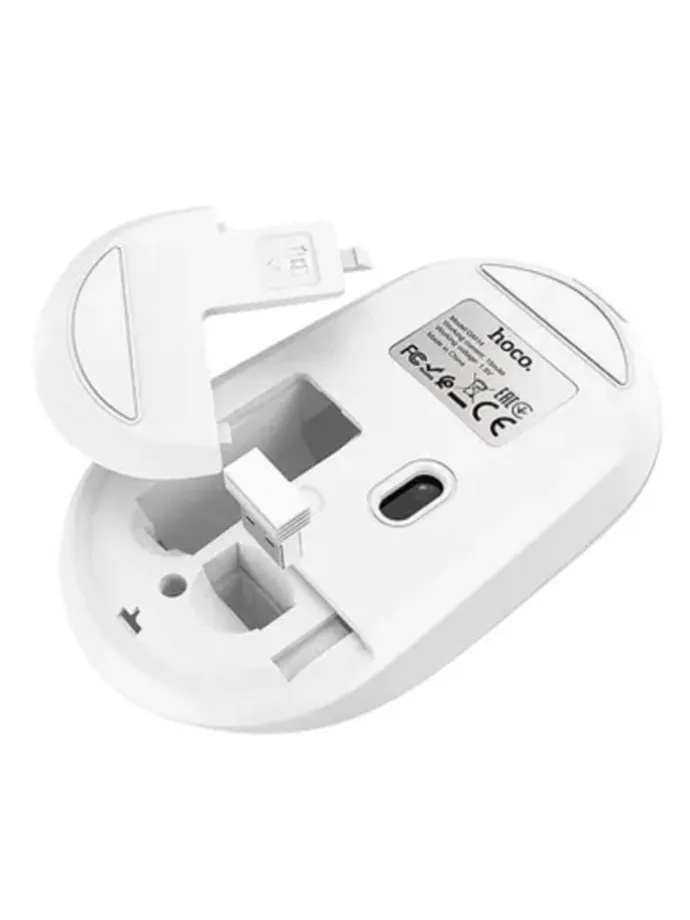 HOCO Funkmaus / Computermaus Platinium 2.4G GM14 weiß in Weiß