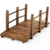 Holzbrücke 150x67x55 cm in Braun
