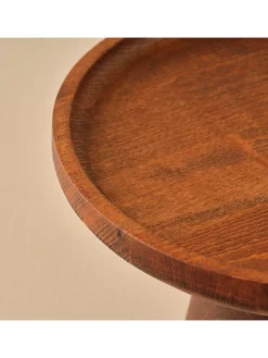 Holz-Kuchenplatte - Ø 21 cm