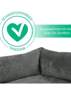 Hundebett Hanko in Anthrazit