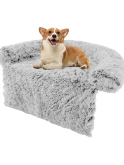 Hundebett 101x89x16cm in Grau