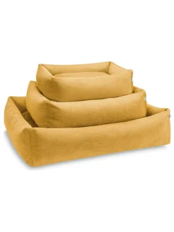 Hundebett-Bezug "Tudor" in Gelb