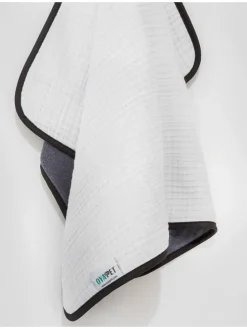 Hundedecke in Grau/ Weiß