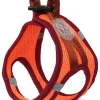 Hundegeschirr in Braun/ Orange - (L)30-32 cm