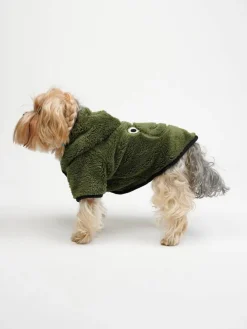 Hundehoodie in Khaki