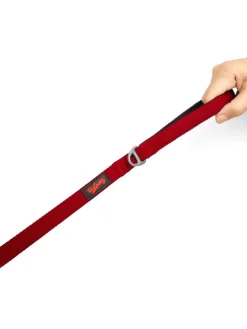 Hundeleine ''Match Middle'' in Rot - (L)130 cm