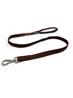 Hundeleine ''Match Middle'' in Braun - (L)130 cm