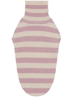 Hundepullover in Rosa/ Creme