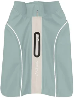 Hunderegenmantel in Mint