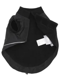 Hunderegenmantel in Schwarz