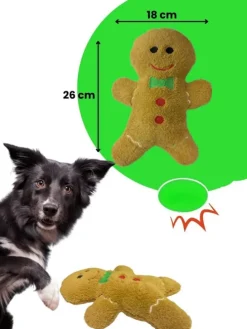 Hundespielzeug in Hellbraun - (L)26 x (B)18 cm