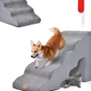 Hundetreppe 5+3 Stufen in Grau