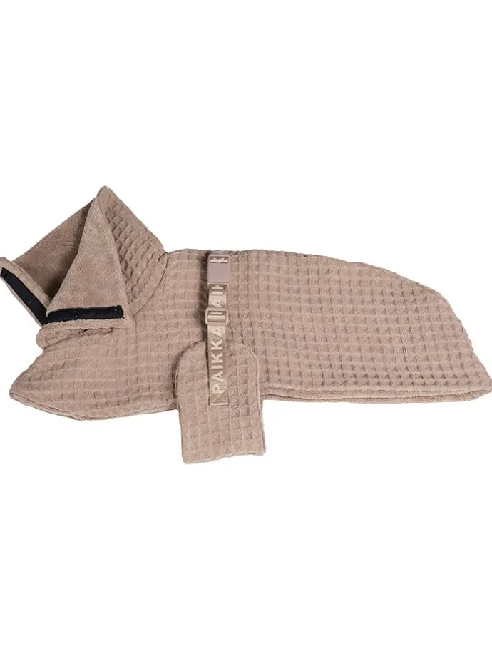 Hunde-Trockenmantel in Beige