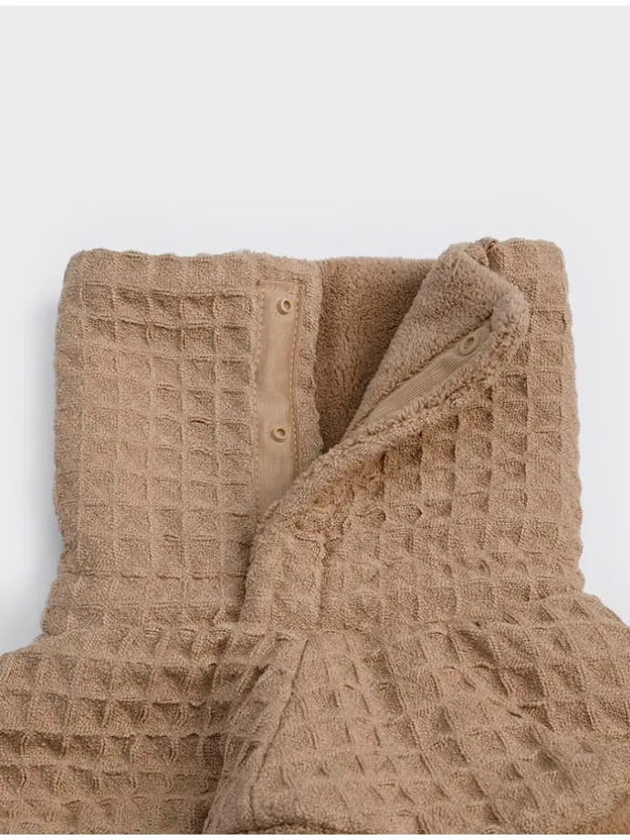 Hunde-Trockenmantel in Beige