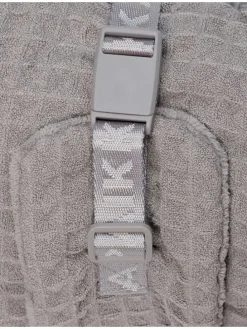 Hunde-Trockenmantel in Grau