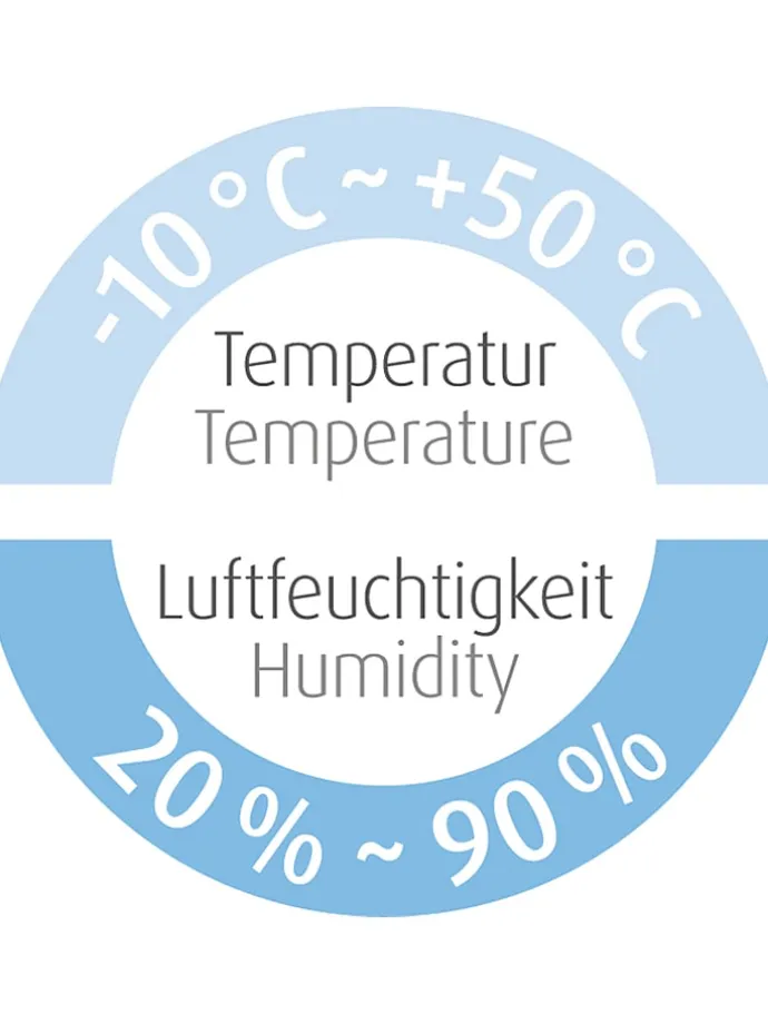 Hygrometer "HG 100" in Weiß