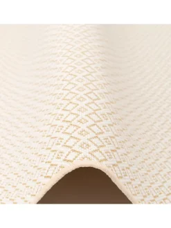 In & Outdoor Läufer Flachgewebe Oslo Trend in Honig