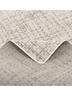 In & Outdoor Läufer Flachgewebe Oslo Trend in Creme