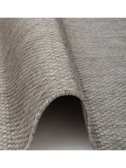 In & Outdoor Teppich Flachgewebe Valencia Mix in Antraciet