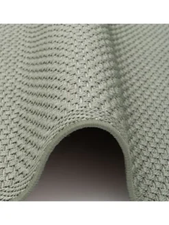 In & Outdoor Teppich Flachgewebe Marbella Uni in Groen