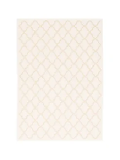 In & Outdoor Teppich Flachgewebe Valencia Modern in Creme