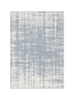 In & Outdoor Teppich Marbella Vintage Verlauf in Blau