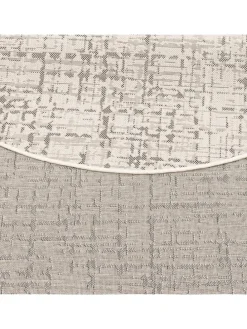 In & Outdoor Teppich Oslo Trend Rund in Creme