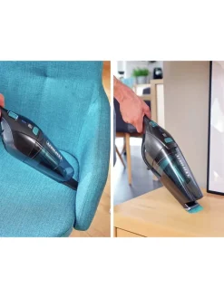 2in1 Akku-Staubsauger "RotaroPowerVac" in Schwarz