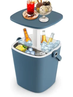 3-in-1 Kühltisch Cool Bar in Blau