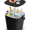 3-in-1 Kühltisch Cool Bar in Schwarz