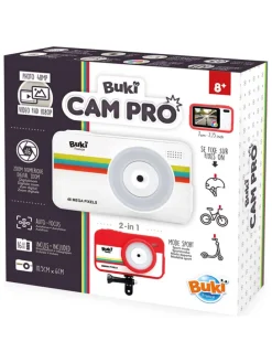 2-in-1 Kinder-Kamera in Weiß - ab 8 Jahren