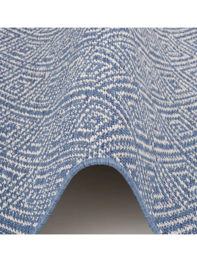 In- und Outdoor Teppich Beidseitig Newport Modern in Blau