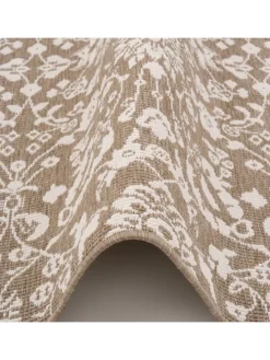 In- und Outdoor Teppich Läufer Beidseitig Newport in Beige