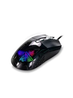 INCA Gaming Maus IMG-355GX 3D RGB Licht 7200 DPI, RGB, 6 Tasten in Schwarz