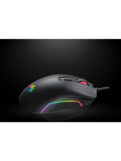 Inca IMG-GT14 Optisch Gaming Maus Mouse 3600 DPI RGB-Logo in Schwarz
