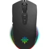 Inca IMG-GT17 PRO Optisch Gaming Maus 6400 DPI RGB-Logo in schwarz