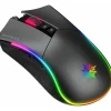 INCA IMG-GT19 RGB 7D Makro-Tasten Profiosonelle Gaming-Maus schwarz in schwarz