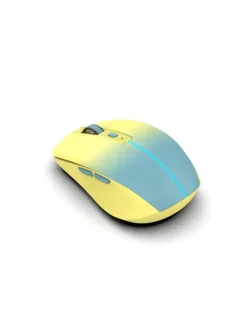 Inca Maus 1600 DPI Wireless Bluetooth 6D Taste 500mAh Akku in Gelb